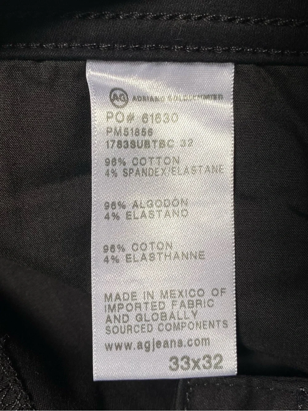 AG Tellis Modern Slim Lightweight Satin Pants